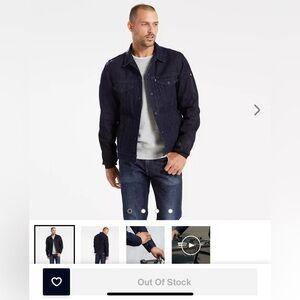 NWOT LEVI'S® COMMUTER X JACQUARD BY GOOGLE TRUCKER JACKET